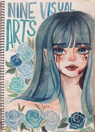 Untitled, 2022, watercolour on paper, 29.7x42cm