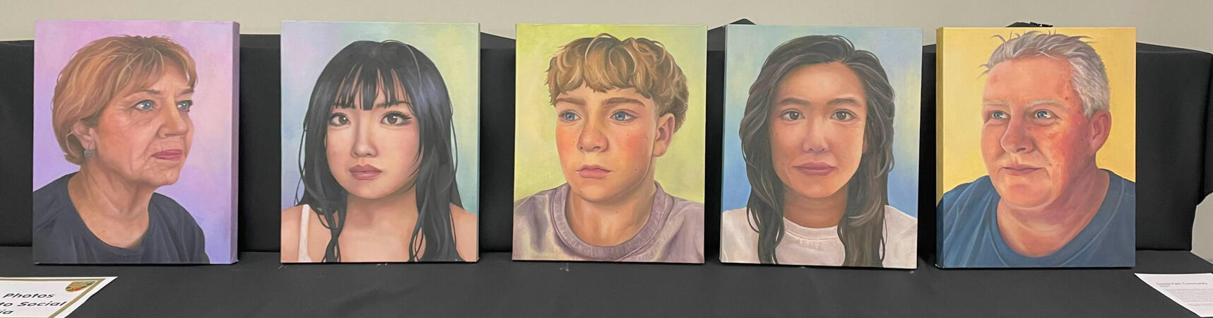 creda park community, 2025, oil on canvas