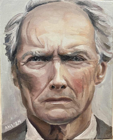 quick study, 2024, oil on canvas, 14.8x21cm