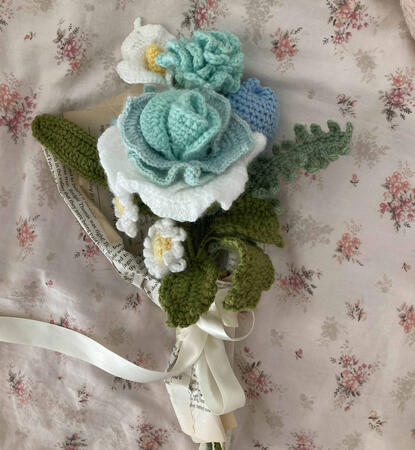 bouquet, 2024, crochet